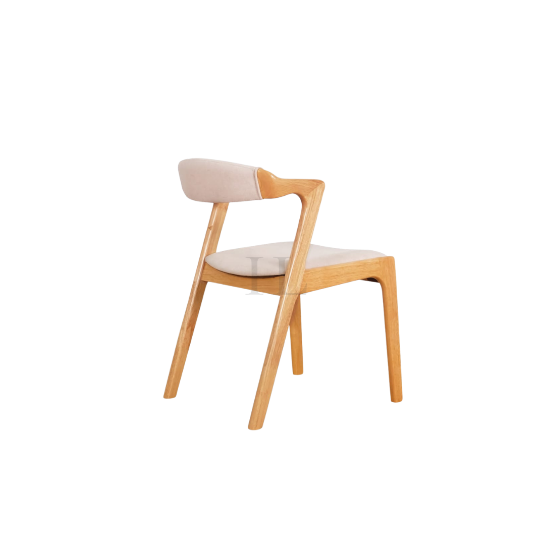 Dina Stackable Chair Dina Chair - Natural solid wood
