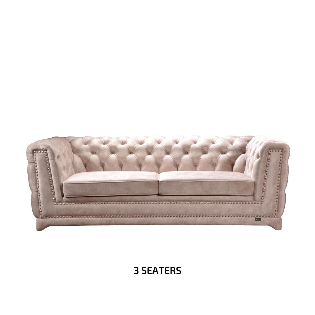 PRIMROSE Chesterfield Fabric Sofa