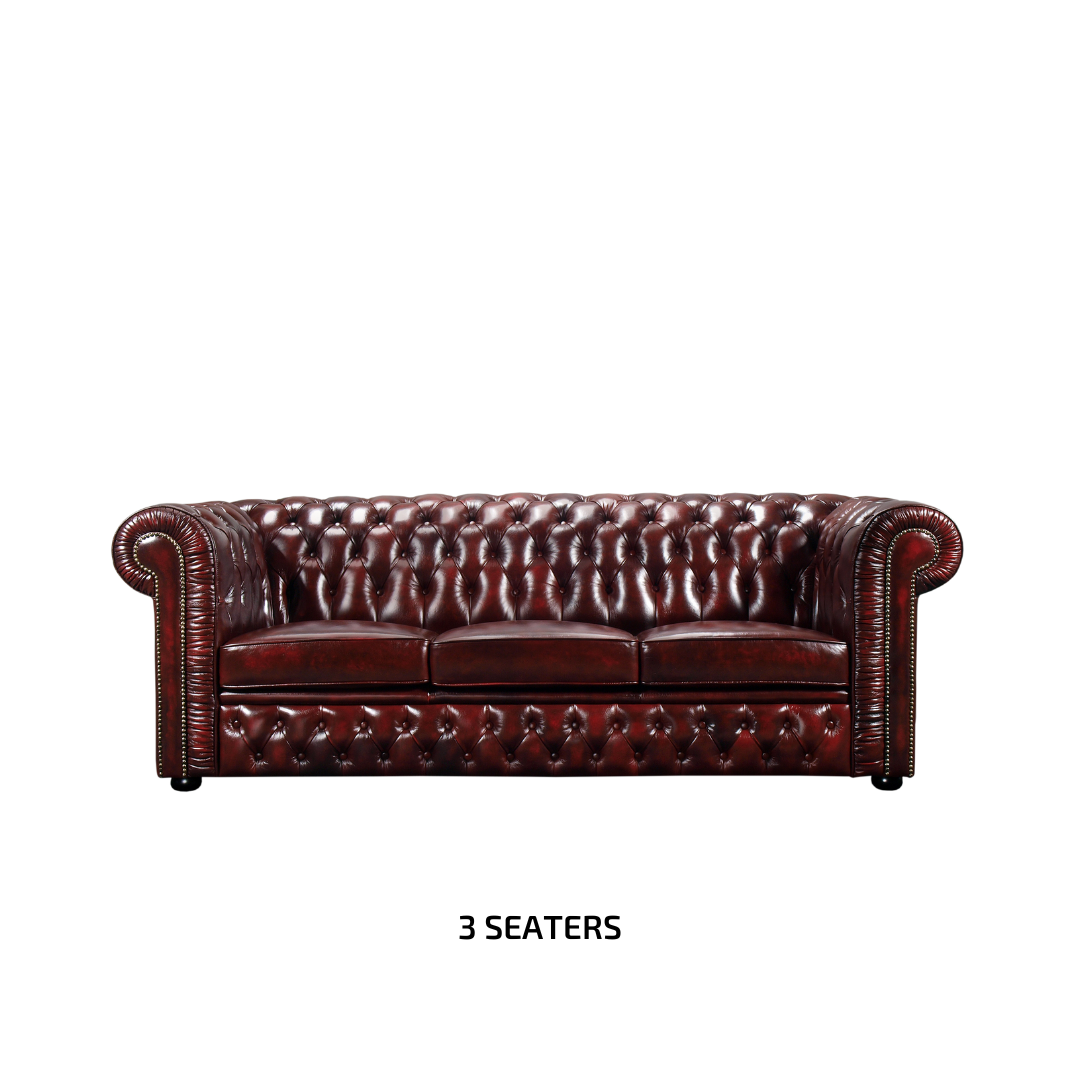 WINCHESTER Chesterfield Leather Sofa